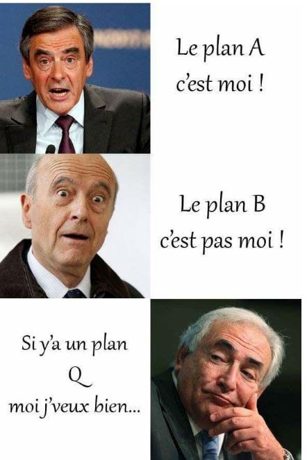 ALORS LA POLITIQUE QUEL PLAN ,A B OU .....